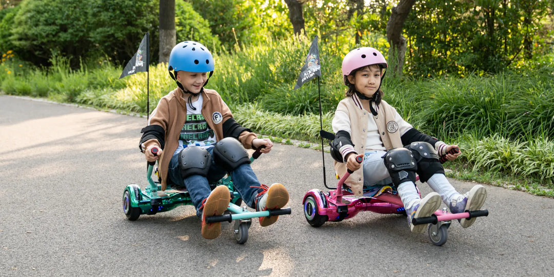 Hoverboard for Kids: MEGA MOTION A03 Hoverboard Kart Is Back in Stock for More Outdoor Fun