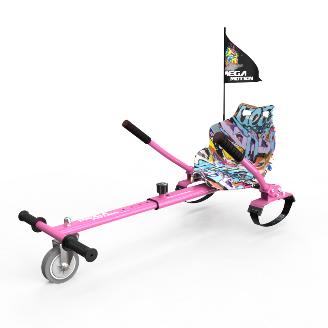 MEGAMOTION Go-Kart Pink