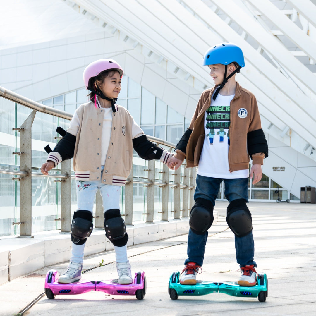 MEGA MOTION A03 Best Hoverboard for Kids, Two Kids Riding Hoverboards Image 2