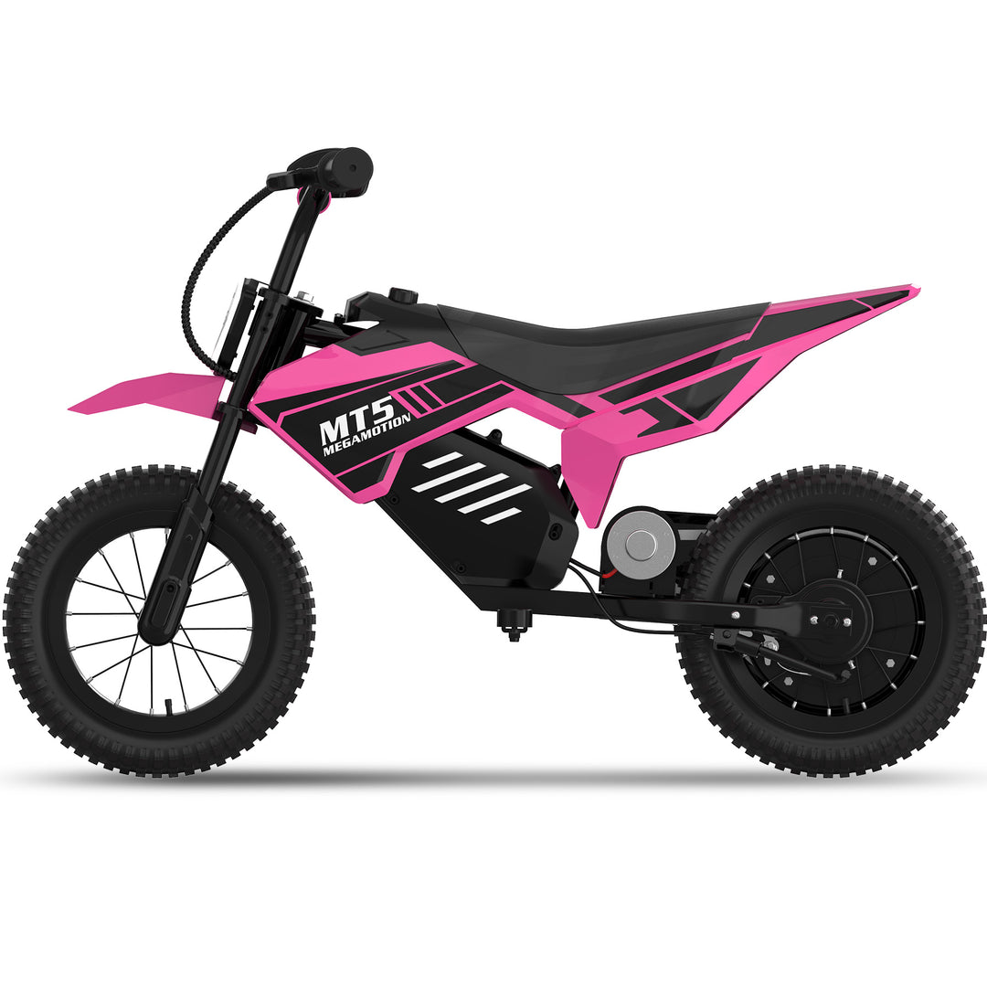 MEGA MOTION MT5 Pink Children's Electric Motorcycle Pictures