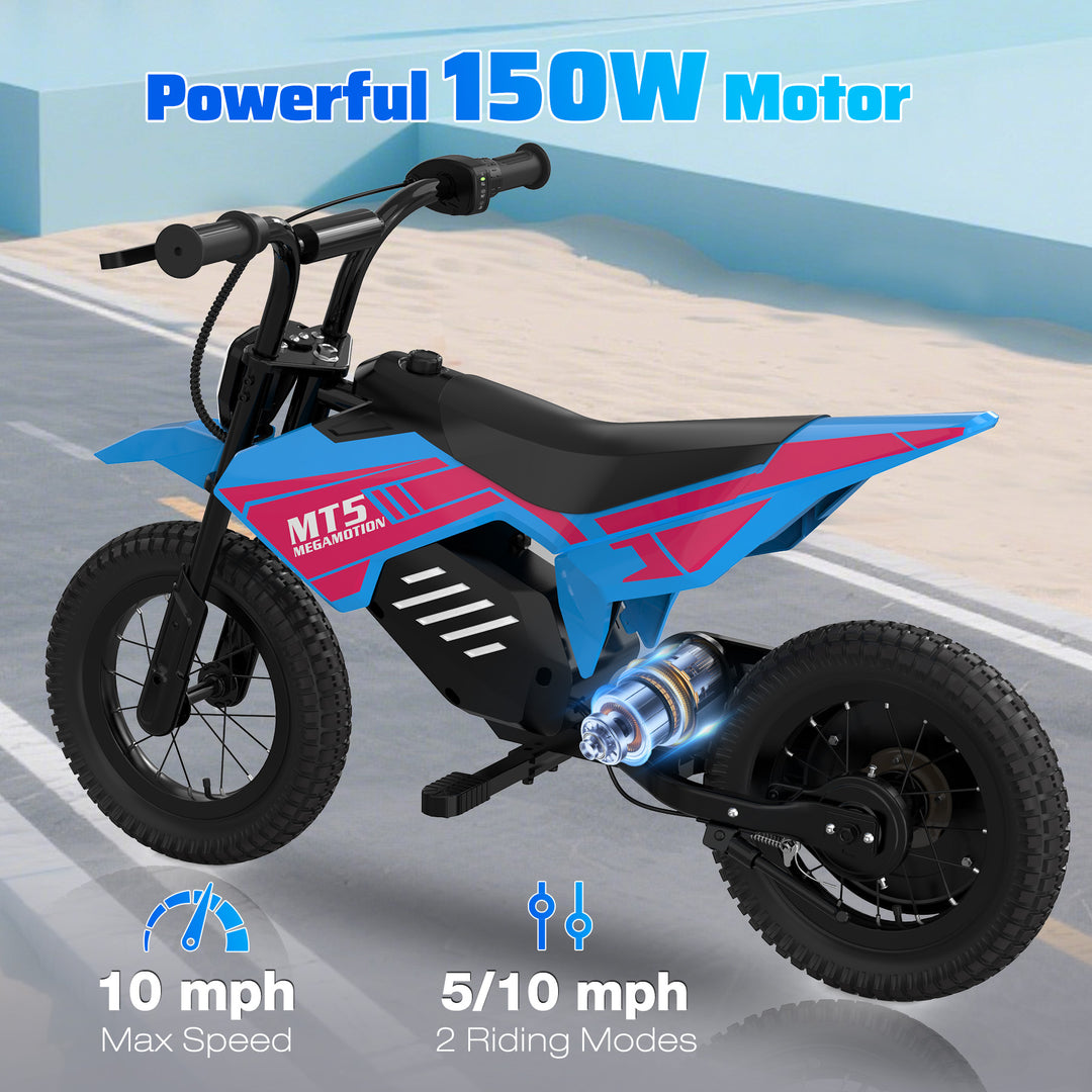 MEGA MOTION MT5 Kids Electric Motorcycle 150 Motor  Image