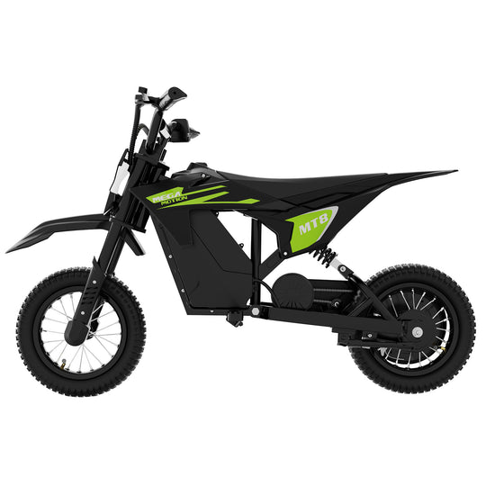 MEGA MOTION MT8 Green Kids Electric Motorcycle Image